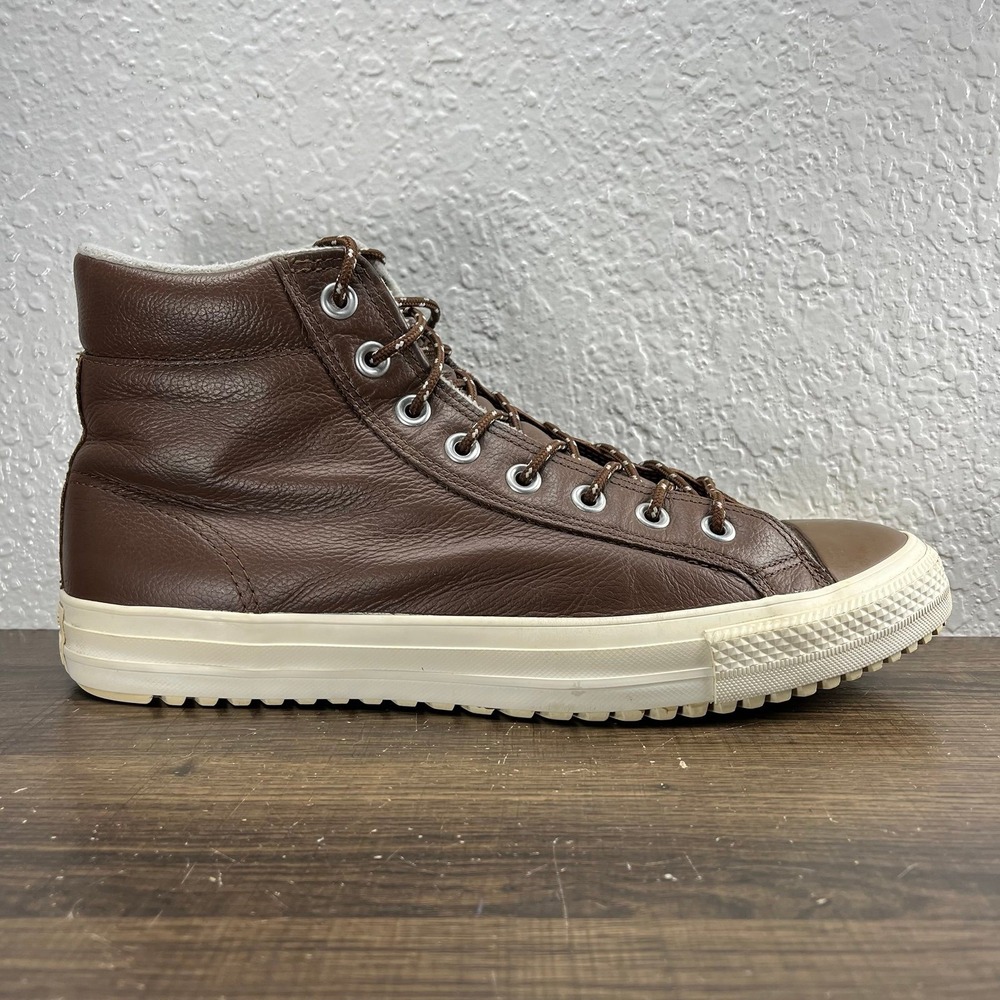 Converse Chuck Taylor All Star Boot PC High Unisex Brown Shoes - M 10.5 - W 12.5